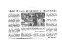 Chain bf Lalces group hears zonirig changes