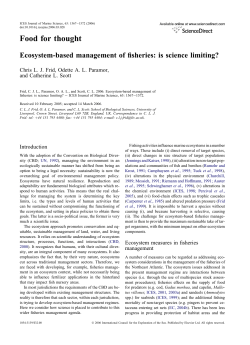 Food for thought - Oxford Academic