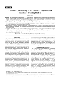 Review A Critical Commentary on the Practical Application of