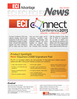 Content Product Spotlight New! Equinox L5300 Signature Pad