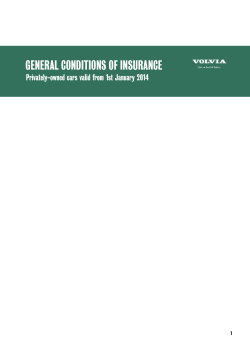 general conditions of insurance