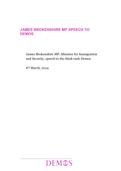 James Brokenshire`s speech