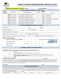 2017 Winter II Basic Skills Form