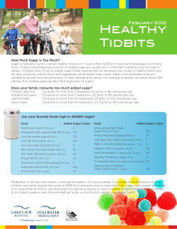 Healthy Tidbits