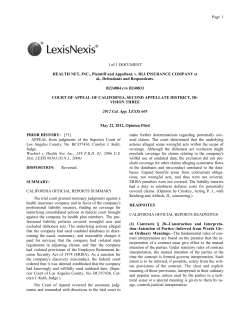 Page 1 1 of 1 DOCUMENT HEALTH NET, INC., Plaintiff and