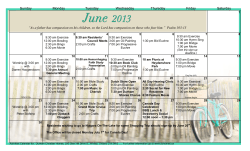 June - Durham Christian Homes