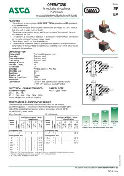 Catalogue-Solenoid Valve-General Service-EF-EV