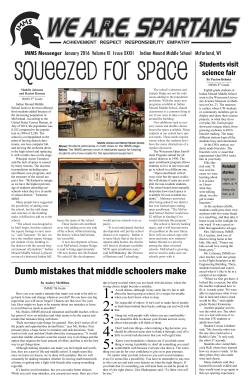 Dumb mistakes that middle schoolers make