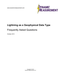 Important FAQ`s - Dynamic Measurement