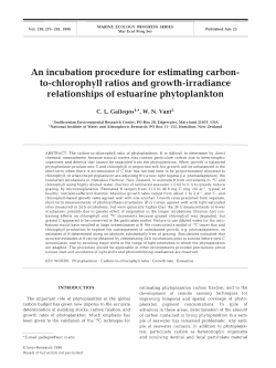 An incubation procedure for estimating carbon- to