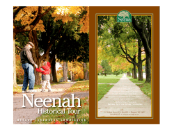 Neenah Historical Tour