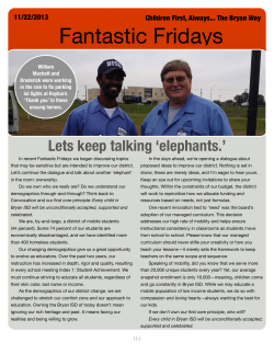 Fantastic Fridays.11.22.13