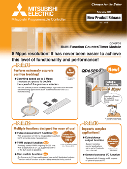 New Product Release QD65PD2