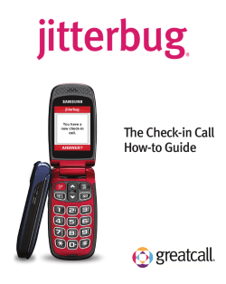 The Check-in Call How-to Guide