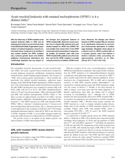 NPM1 - Blood Journal