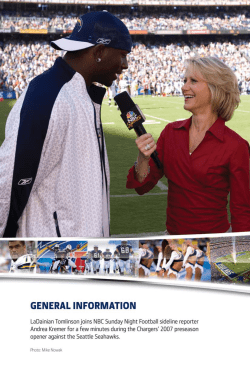 General Information - San Diego Chargers