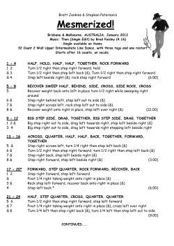 Mesmerized! - Line Dancing with Brett Jenkins