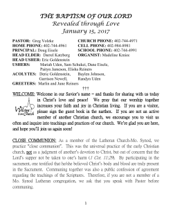 - Christ Lutheran Church and School