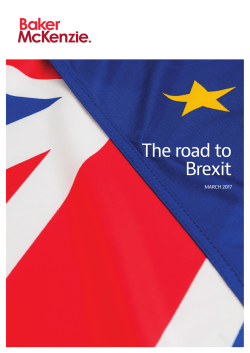 The road to Brexit