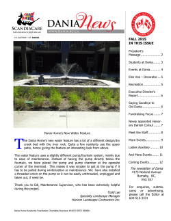 Fall 2015 - Dania Home