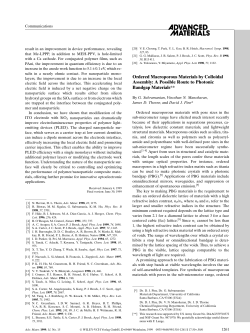 Ordered Macroporous Materials by Colloidal