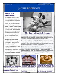 Study Guide - Arts On Stage NY