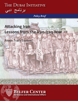 Attacking Iran: Lessons from the Iran-Iraq War