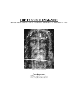 the tangible emmanuel - Ohio Shroud Conference