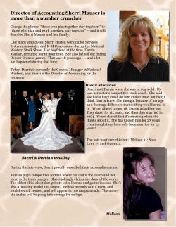 Director of Accounting Sherri Mauser is more than a number cruncher