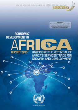 Economic Development in Africa Report 2015