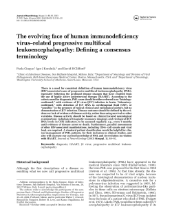 The evolving face of human immunodeficiency virus&ndash;related