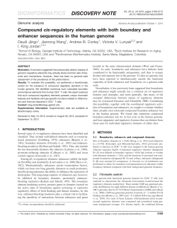 Compound cis-regulatory elements with both boundary and
