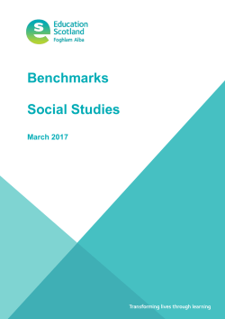 Benchmarks Social Studies