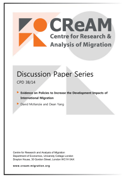 Evidence on Policies to Increase the Development Impacts of