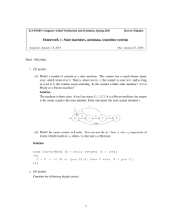 Homework 1 - MyCourses