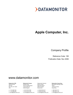Apple Computer, Inc.