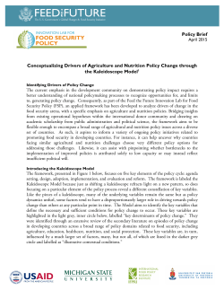Kaleidoscope model for policy change theory
