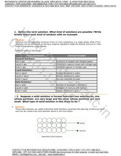 2. Solutions. - Badhan Education
