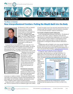February-March 2015 - UNM Health Sciences Center
