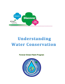 Forever Green Water Conservation Online Patch Program