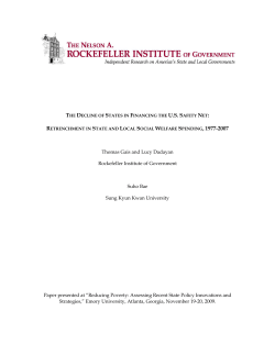 Retrenchment in State and Local Social