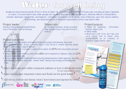 Carolyn Lindsay Water for Wellbing