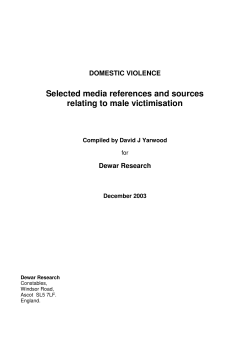 Selected media references and sources relating