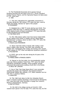 10. The Presidential Succession Act is passed, Samuel Gompers