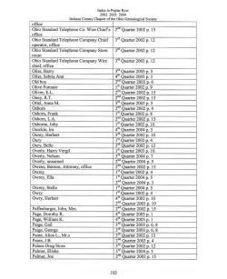 office Ohio Standard Telephone Co. Wire ChiePs 2` Quarter 2002 p