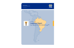Inspection Report for the 2014 FIFA World Cup
