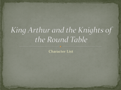 King Arthur and the Knights of the Round Table