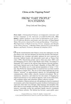 From &ldquo;Fart PeoPle&rdquo; to Citizens