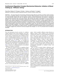 Confinement Regulates Complex Biochemical Networks: Initiation of