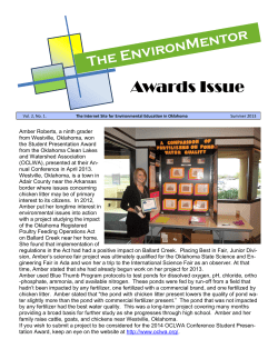 The EnvironMentor - Oklahoma City University